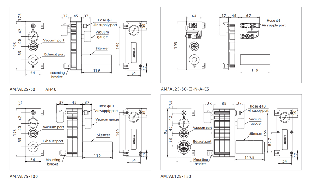 Multistage Vacuum Generator