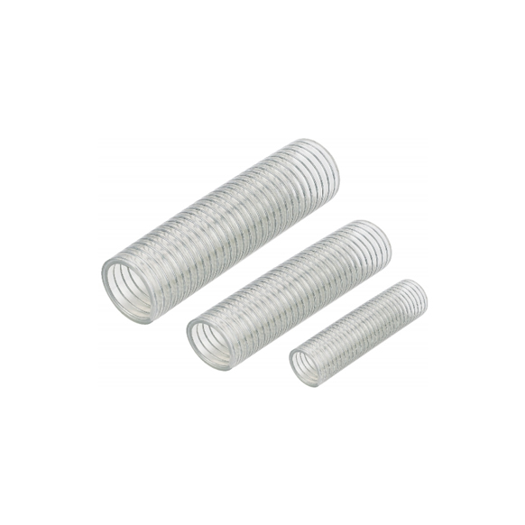PTS Series PVC Transparent Stainless Steel Hose