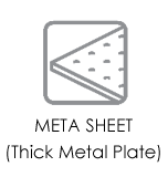 META SHEET(Thick Metal Plate) For Vacuum Generator