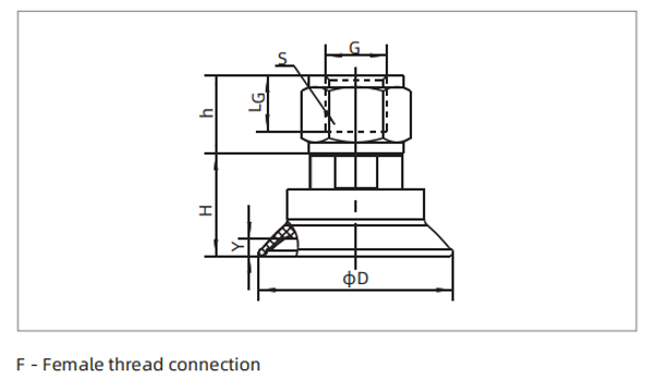 dimensions suction cup speical for metal sheet