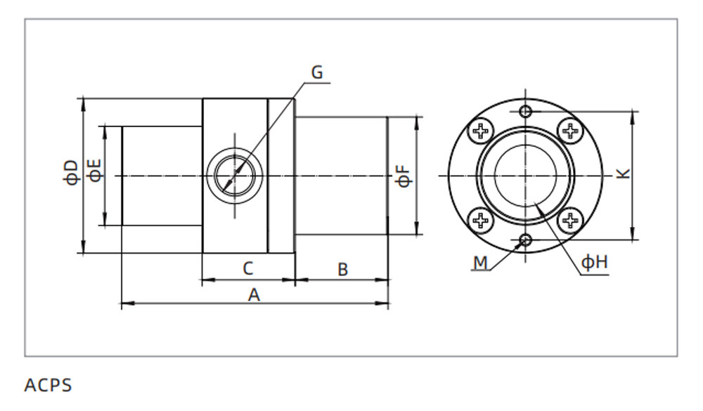 vacuum generator acps series dimensions