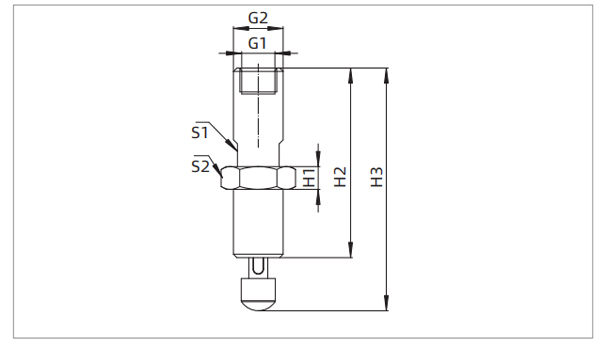 Dimensions ZVD Series Touch Valve