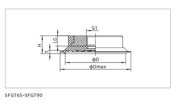 Flat Suction Cup Special for Wood Industry