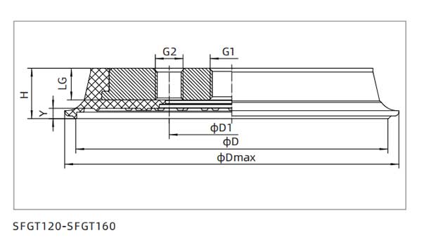 Flat Suction Cup Special for Wood Industry